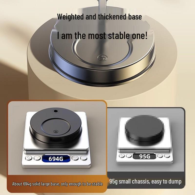 Adjustable Multi-functional Overhead Cantilever Stand for Live Streaming, Photography, and Unboxing with Metal Round Base.