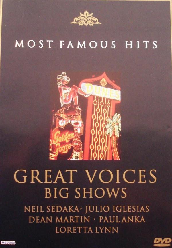 

DVD VARIOUS - Great Voices Big Shows 1515 Most Famous Hit 2003 Germany Soul/Funk Used