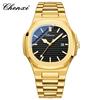 CHENXI Paar Uhr Luxus Business Herren Quarz Datum Armbanduhren Wasserdicht Leuchtende Quarz Uhr für Herren & Damen
