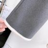 New Style Fleece-Lined Winter Leggings for Girls - Warm, Casual Long Pants WE576