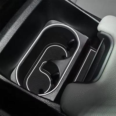 Anti-Slip Gate Slot Cup Mat for Toyota Bz4x 2025 2025 2025 for Subaru Solterra Non-Slip Door Groove Pad Interior Accessories