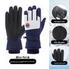 Unisex Winter Skihandschuhe: Samtgefüttert, Touchscreen-kompatibel, Winddicht und Kälteschutz für Outdoor-Sportarten