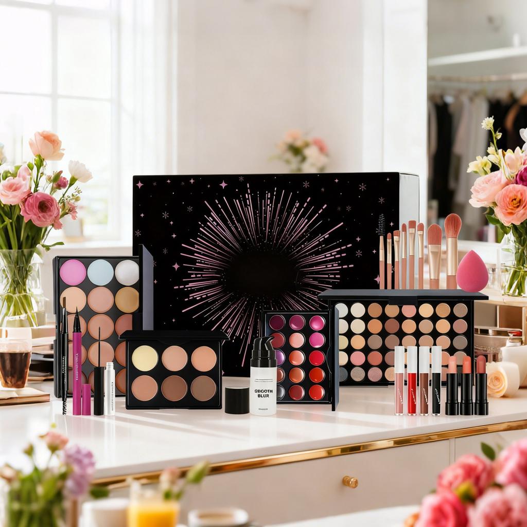 Countdown Calendar Beauty Set, Makeup Enthusiast Gift, 24 Pieces For Girls, Christmas, Valentine's Day, Anniversary Gift (10ml)