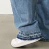 Men‘s Y2K Vintage Casual Wide Leg Jeans Ful Lentgh Baggy Pants Trousers Light Blue Denim Jeans New Streetwear Hip Hop