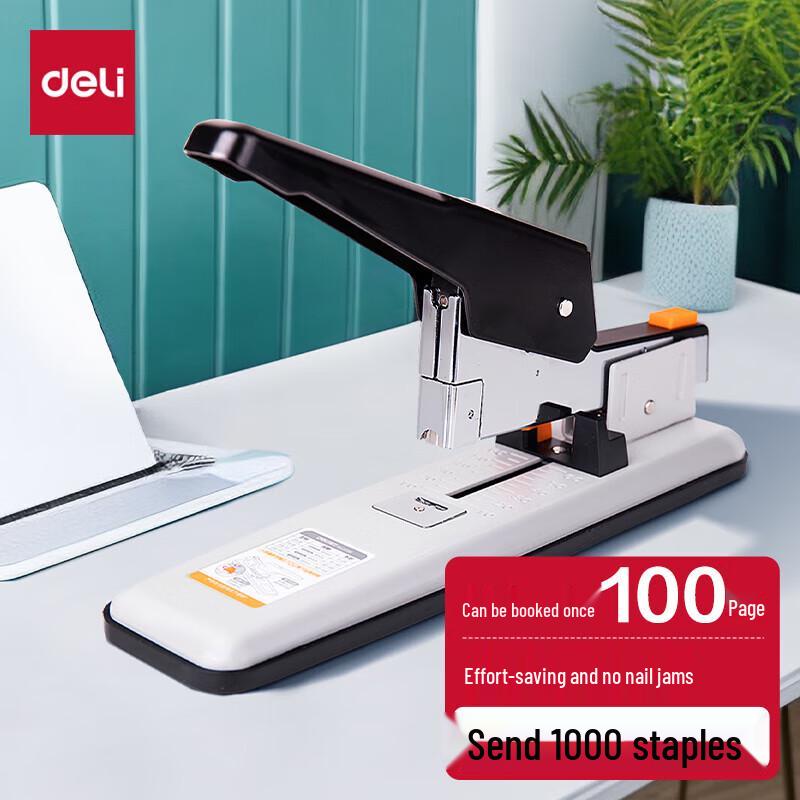 

Степлер Deli 0290 для 100 листов, усиленный