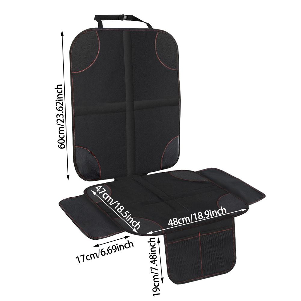 Universal Child Safety Seat Anti-Slip Anti-Scratch Mat Pads Waterproof Car Seat Protective Cover for-Baby Kid Protection