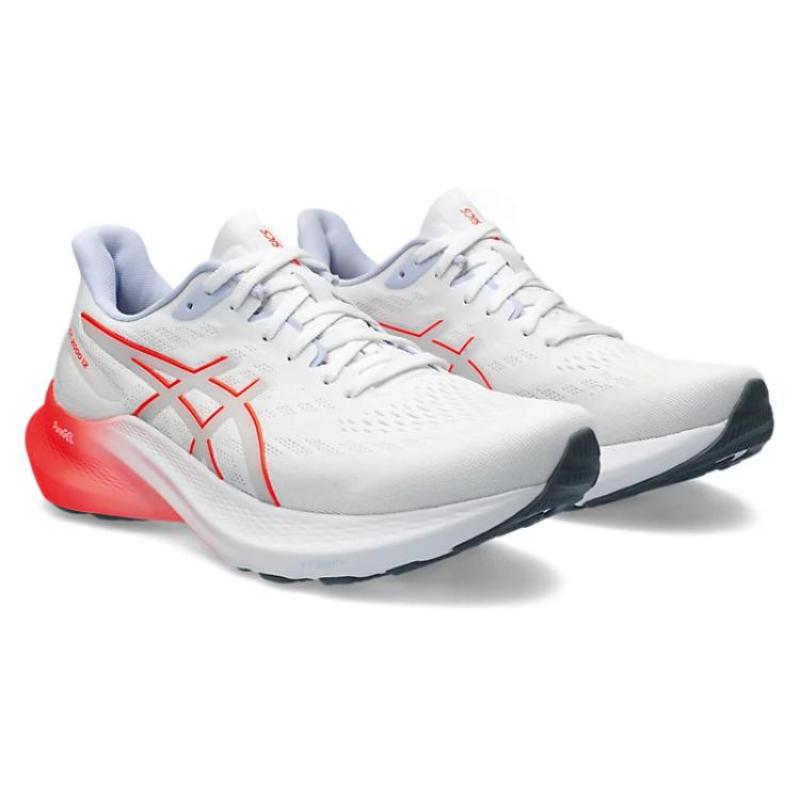 Asics GT 2000 12 White Sunrise Red Women's Sneakers 1012B506-101