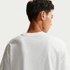 Nike T Shirts Men's White/Green Crew Neck