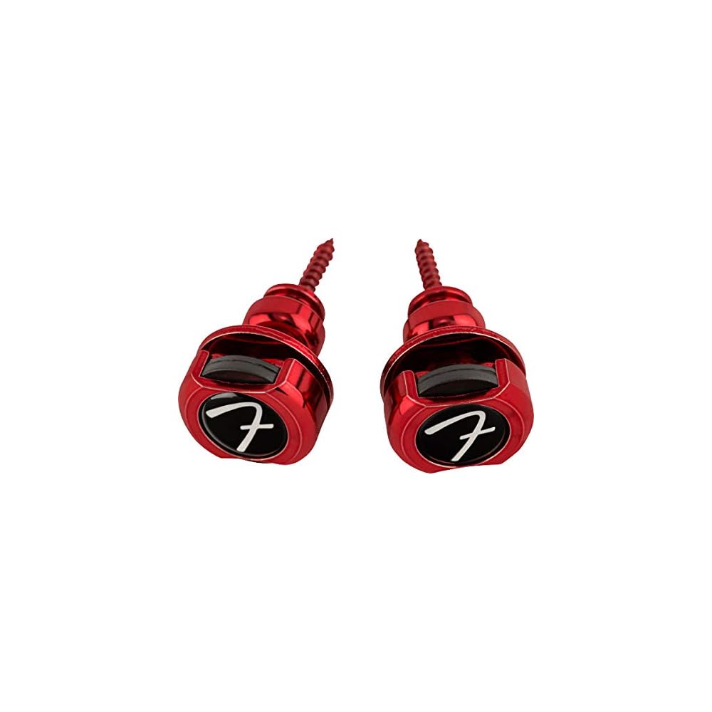Fender Strap Pins Fender® ‘F’ Locks, Red