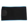 Waist Support Trimmer Belt Elastic Sports Fitness Waistband   Body Brace 124 X 23cm(Black Blue )