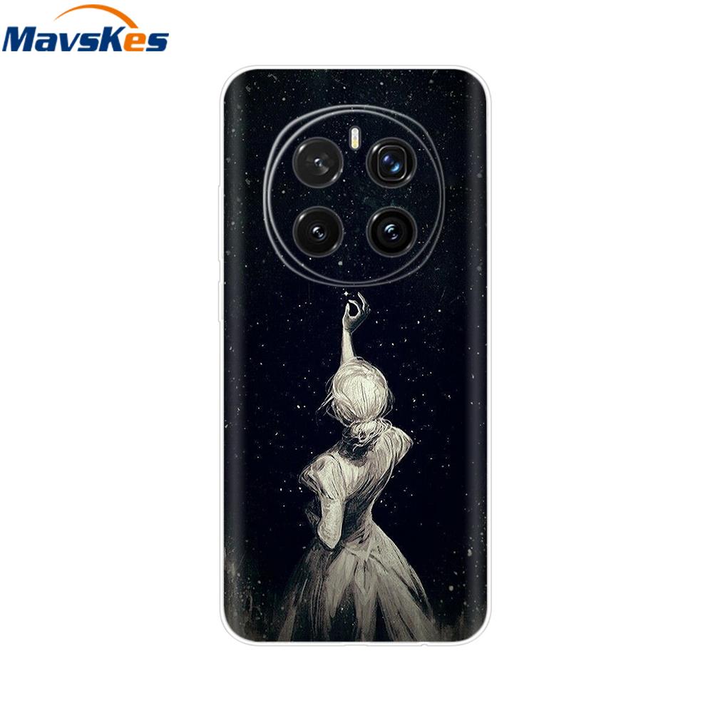 Handyhülle Für Honor Magic 7 Pro Bunt Bemalt Weich Klar Silikon Schutzhülle Für Honor Magic7 Magic 7 pro Rückabdeckung