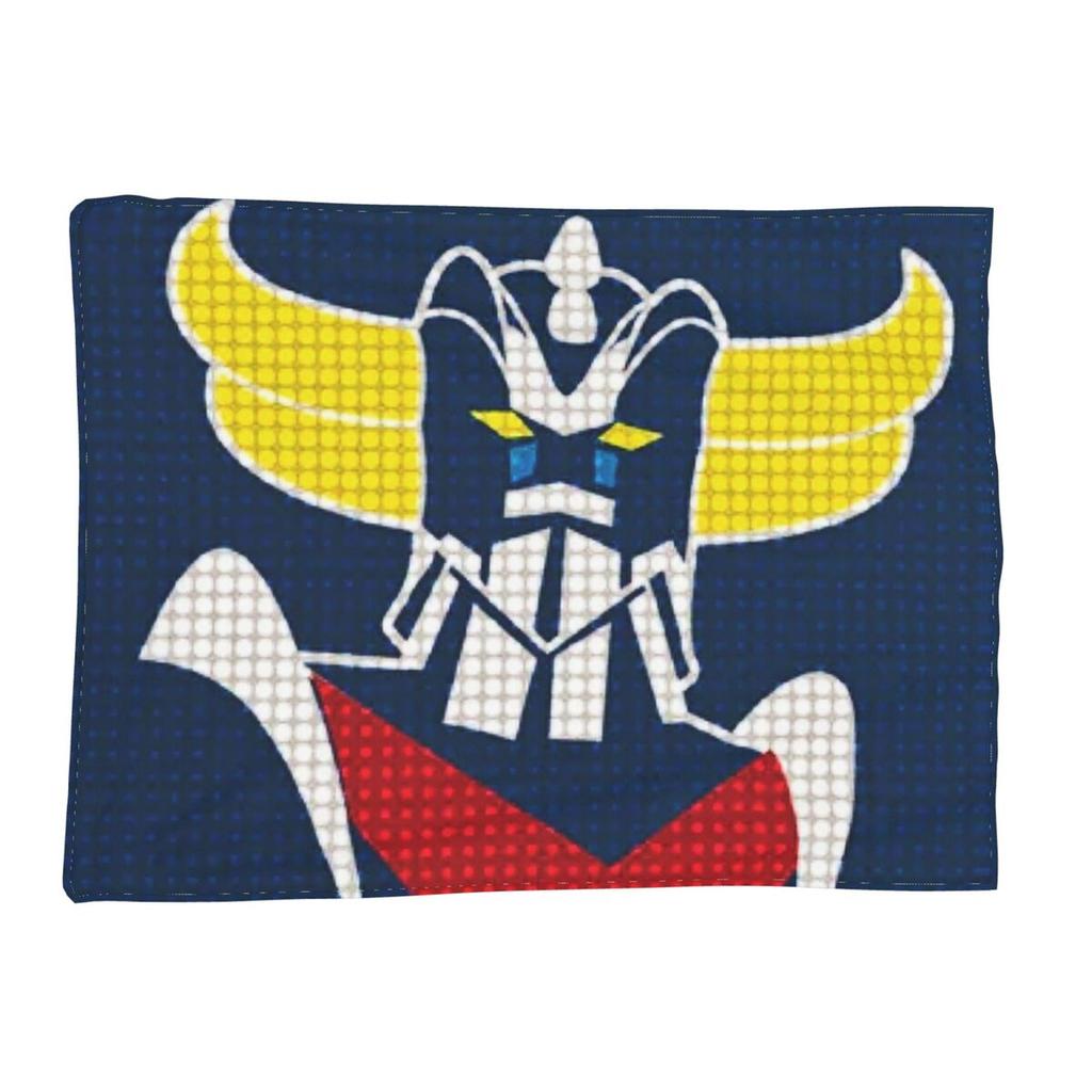 UFO Robot Goldorak Grendizer Anime Mechanical Warrior Blanket Soft Flannel Throw Blanket Bedding for Bed Living room Home Couch