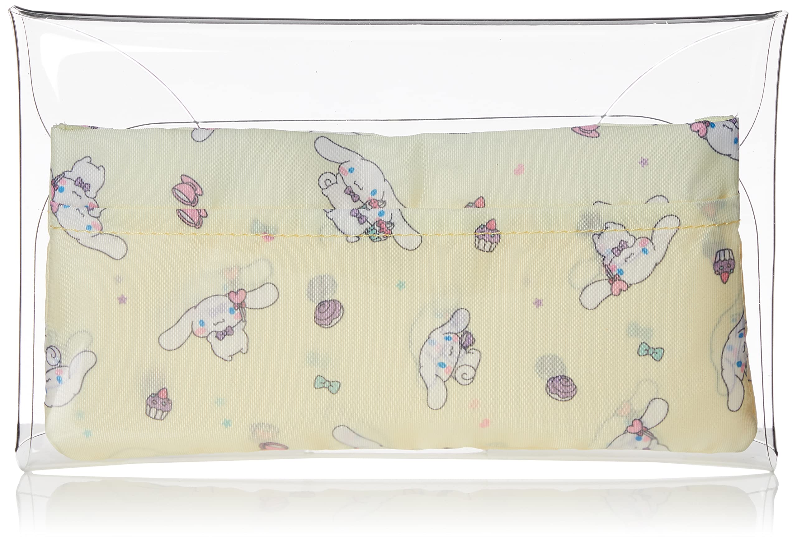 

Прозрачный многофункциональный чехол с мешочком Sanrio Pouch Косметичка Косметичка Квадратный чехол Чехол для аксессуаров Прозрачный внутренний мешочек My Melody Kuromi