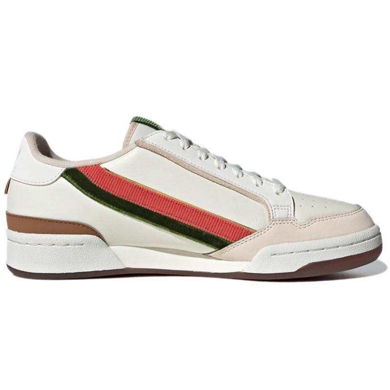 adidas Continental 80 'Cream Red Green' Sneakers GX8825