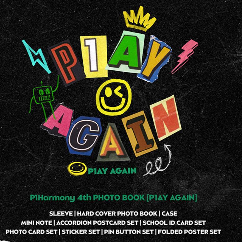 P1Harmony – 4th PHOTO BOOK : P1AY AGAIN Official Photobook