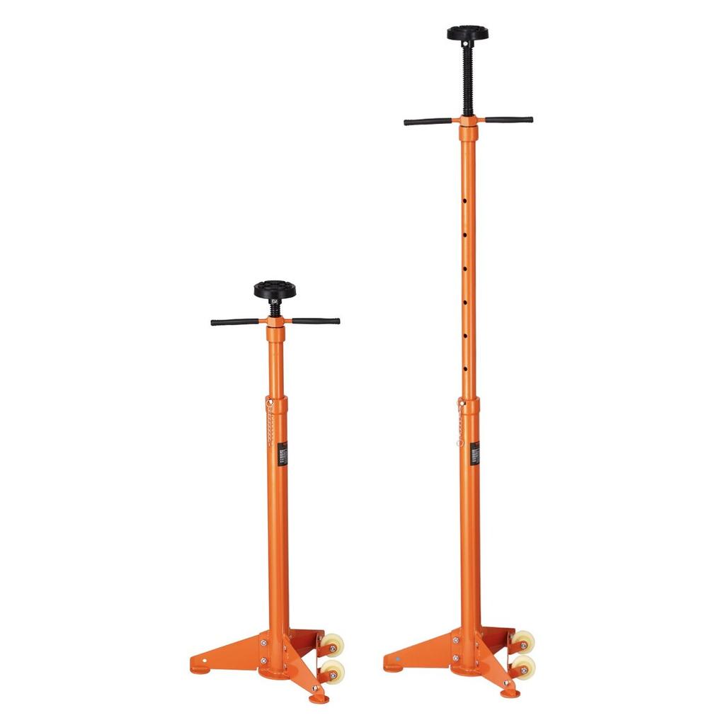 Underhoist Support Stand 3/4Ton Capacity Under Hoist Jack Stand Two Wheels