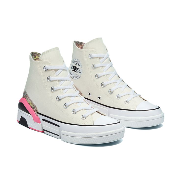 Converse  CPX70 High Snakeskin Archive Print Women Sneakers Cream Egret White 571245C
