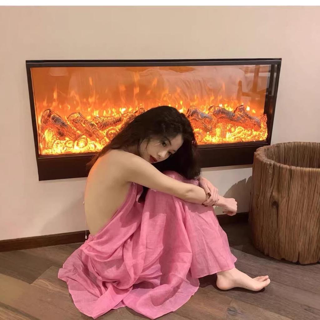 French Riviera Halterneck Sundress for Beach & Travel Photos