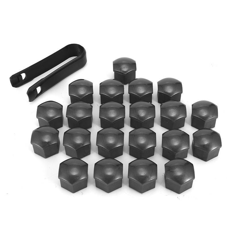 

17 мм Пластиковые колпачки на центральную гайку колеса автомобиля с инструментом для снятия чёрный