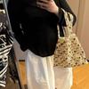 Creative Summer Woven Bead Bag Hollow-out Breathable Tote Bag Bohemian Large Capacity Shoulder Bag Women Daily Use