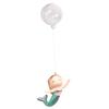 Mermaid Figurine Fish Tank Ornament Cartoon Shape Adorable Appearance Eco-friendly Mini Aquarium Floating Decor Accessories