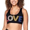 Zumba Wear Sports Size Black Bra, Fitness, Z1T000302, Small,