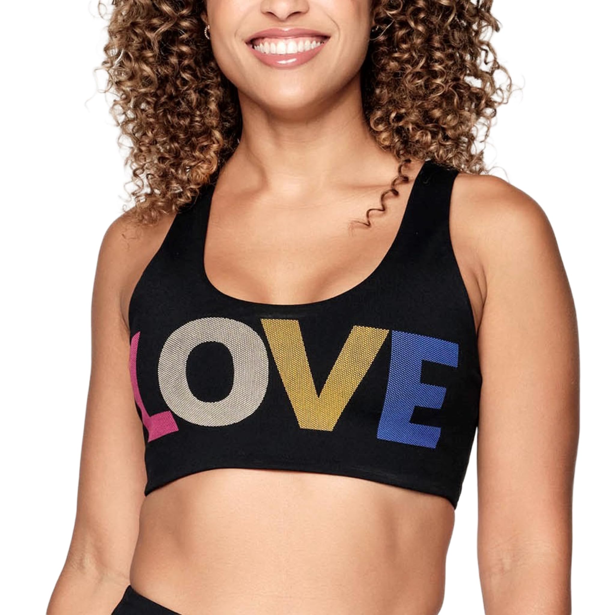 

Zumba Wear Sports Size Black Bra, Fitness, Z1T000302, Small,