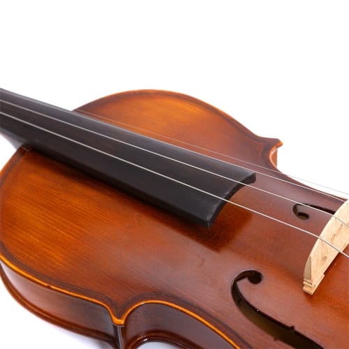 Yinfente 4/4, 3/4, 1/2, 1/4 Acoustic Violin Kit, 4-String, Maple Spruce Top, Ebony Fittings, Solid Wood, Handmade for Beginners, Kids, and Students, I