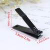 Professional Black Stainless Steel Toe Nail Cutter Nails Trimmer Clipper Machine