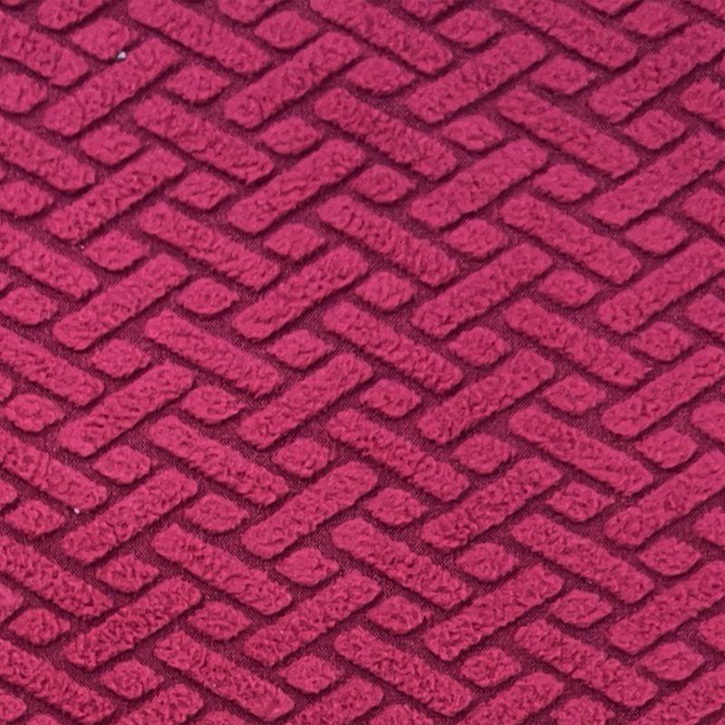 1.7m Wide Jacquard Stretch Knit Fleece Fabric for Chair Covers, Sofa Covers, and Cushion Covers, DIY Crafts