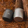 Mountainhiker 300ml Tea Water Mugs Lightweight Coffee Tea Mug Aluminum Foldable Handle Outdoor Portable Camping Hiking Tableware