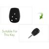 Silicone Key Case 3 Buttons Fit For Renault Kangoo DACIA Scenic Megane Sandero Captur Twingo Modus