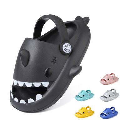 KIDMI Ciabatte a Nuvola Squalo per Bambini Sandali Slip-On Cartoni Animati per Bambini e Bambine Pantofole Morbide da Spiaggia per Bambini Piccoli Scarpe da Piscina e Doccia Scarpe Ammortizzate