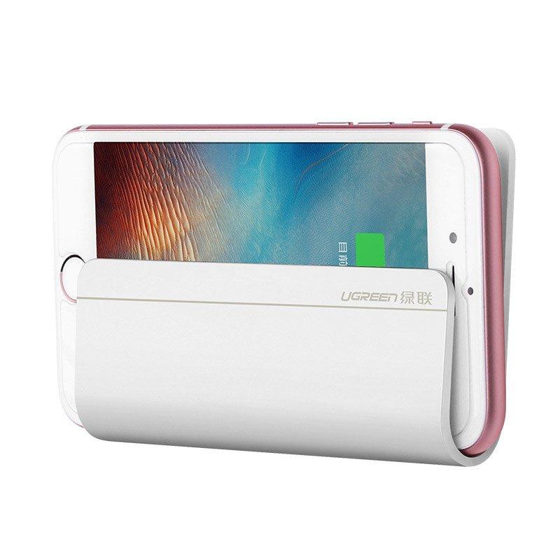 Ugreen Model 30394, Universal Phone Charging Wall Mount Stand, Elegant White Finish