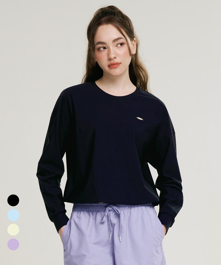 Leijibi Air Pastel String Loose Fit W Long Sleeve Rash Guard (4 Colors)