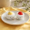 Yousheng Yolk Rice Ball Squeeze Toy, Smiling Cartoon Rice Ball Dumpling Stress Relief Toy, Slow Rebound Fake Food Sensory