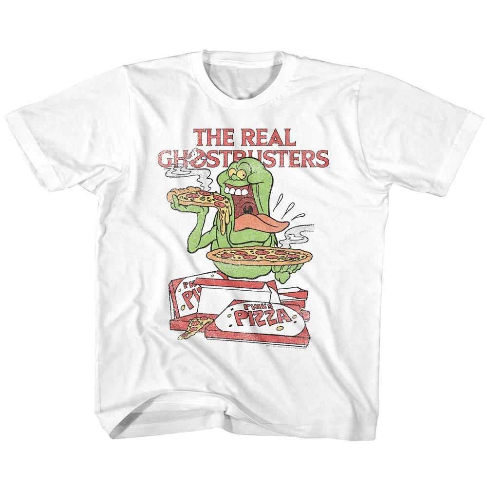 The Real Ghostbusters Slimer And Pizza TV Children s T-shirt 100