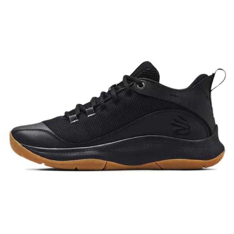 Under Armour Curry 3Z5 Black Gum Unisex SKU 3023087-003 42.5