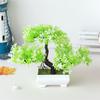 1ks Umělý květ Borovice Rostlina Fotografie Rekvizita Svatební domov Bonsai Dekor? Vánoční ozdoba