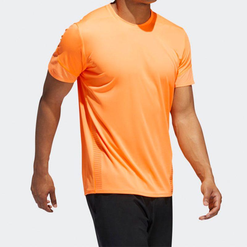 adidas T Shirt Men's Shimmery Orange EI6324