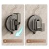 Suction Cup Hooks Wall Mounted Bathroom Clothes Hanger Kitchen Cabinet Door Hooks For Bathroom Tile Glass Surfaces