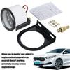 52mm 12V Digital Car Water Temp Gauge 40-120℃ White Light Water Temp Celsius Gauge 1/8NPT Adapter Modified Car Water Temp Gauge