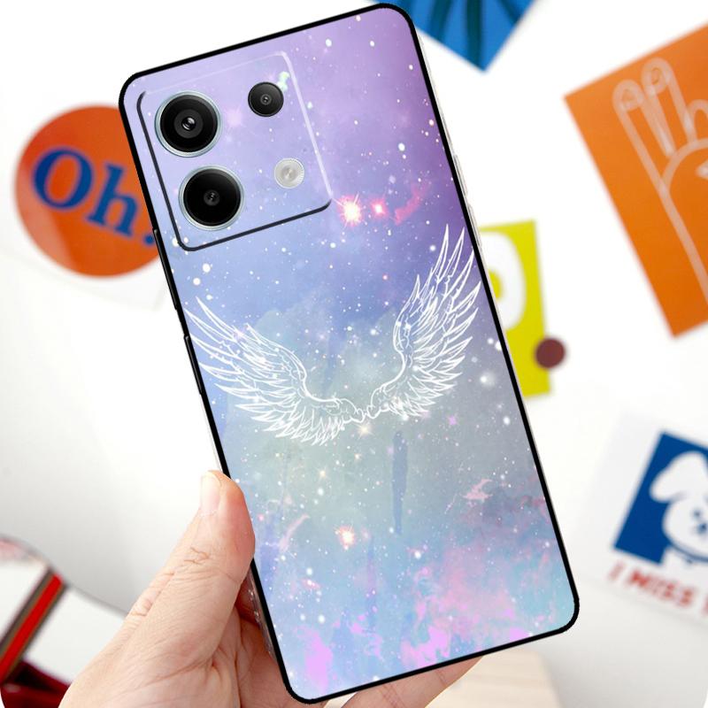 Fantasy Angel Girl Wings Funda For Xiaomi Redmi Note 14 Pro 10 11 12 13 Pro 11S 12S Case For Redmi 15 14C 12C 10C 13C