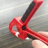 Ergonomic Design Spring Clamp Extended Nose Locking Pliers Flexible Fixing Clamp  For Woodworking