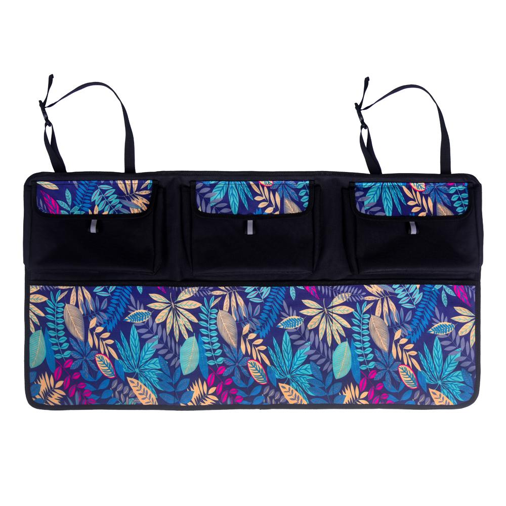 

Универсальная сумка для хранения на заднем сиденье автомобиля, сумка для хранения с несколькими подвесными сетками, карманная сумка-органайзер для багажника