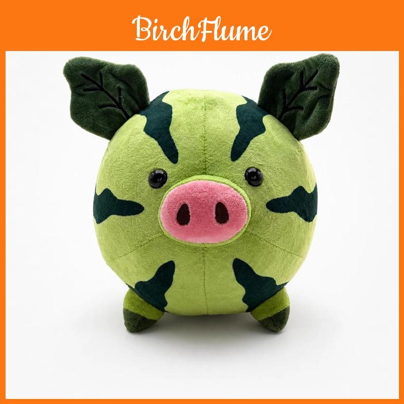 Summer Watermelon Pig Plush Toy With Pp Cotton Filling For Kids And Teens