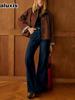 Autumn New Arrivals Button Short Windbreaker Lapel Casual Style Coat for Women