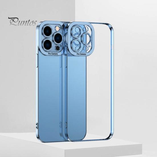 Mobile Phone Case Full Protection Soft TPU Clear Transparent Phone Protective Back Cover for iPhone 14/Max (Plus)/Pro/Pro Max