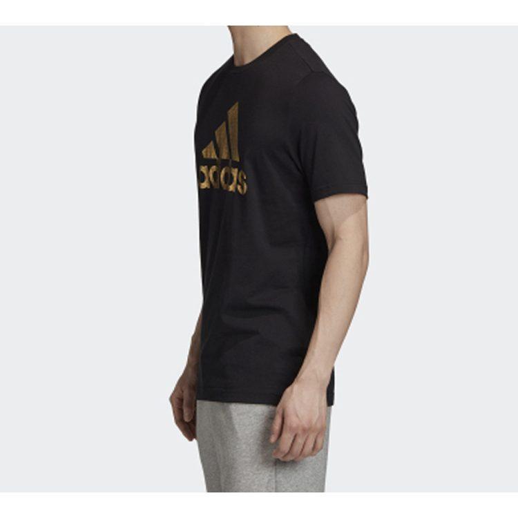 Adidas Set in Sleeve T Shirt Men's Black GE4688