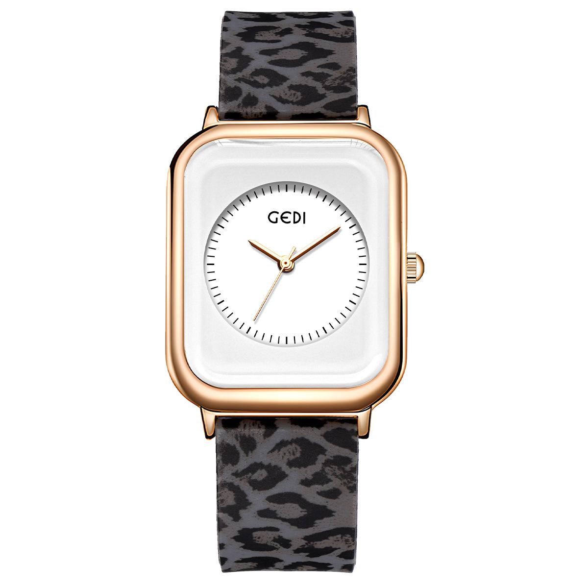 Stylish Jelly Color Student Watch Simple Silicone Small Square Plate Watch Quartz Waterproof Women S Watch